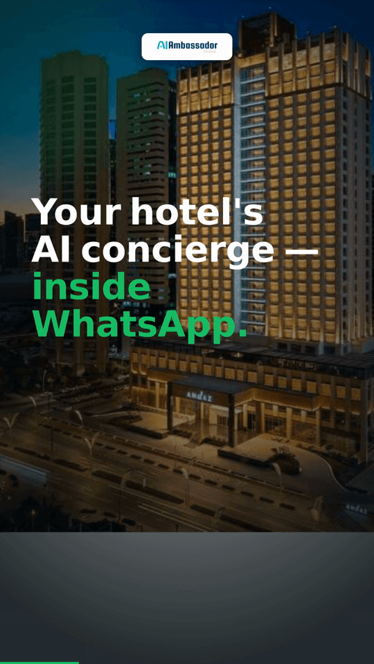 Waldorf Astoria Doha West Bay, first hotel with an AI Ambassador booking plugin for ChatGPT