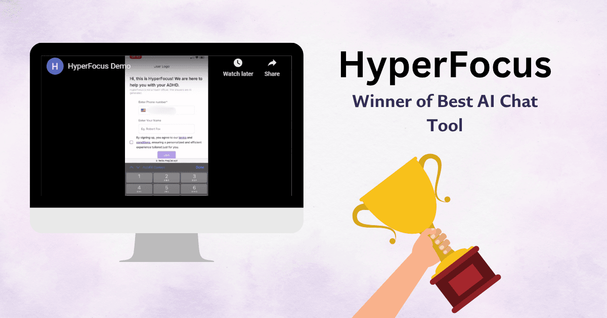 HyperFocus: An AI Chatbot Designed for ADHD Support