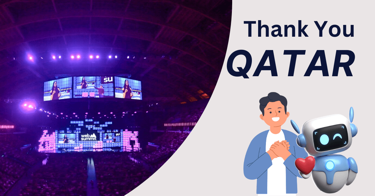 Thank You Qatar from Web Summit Qatar 2025