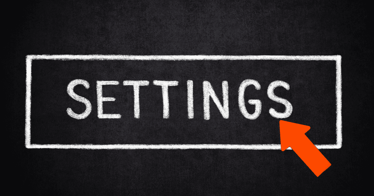 Help Desk Guide for Settings Section